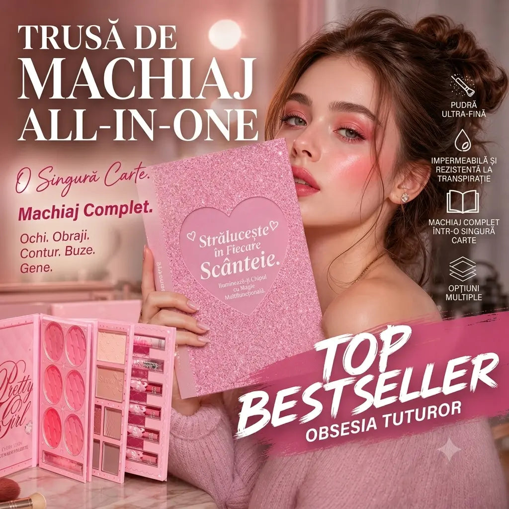 BeautyBook™ - Paletă de machiaj 8 în 1