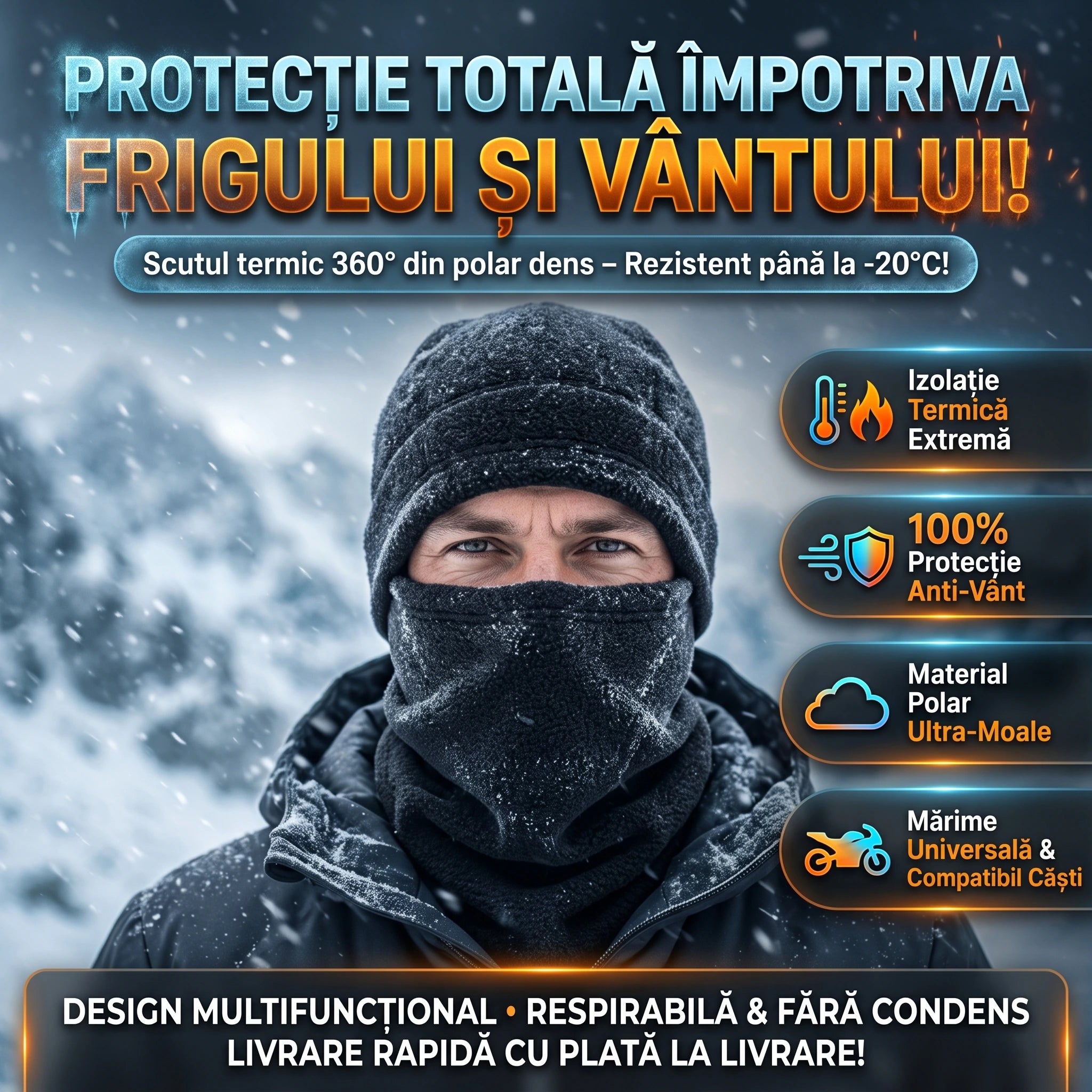 ThermoShield™ - Scapă de frig în 2 secunde
