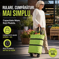 RollBag™ - Geanta 2 în 1 Pliabilă cu Roți