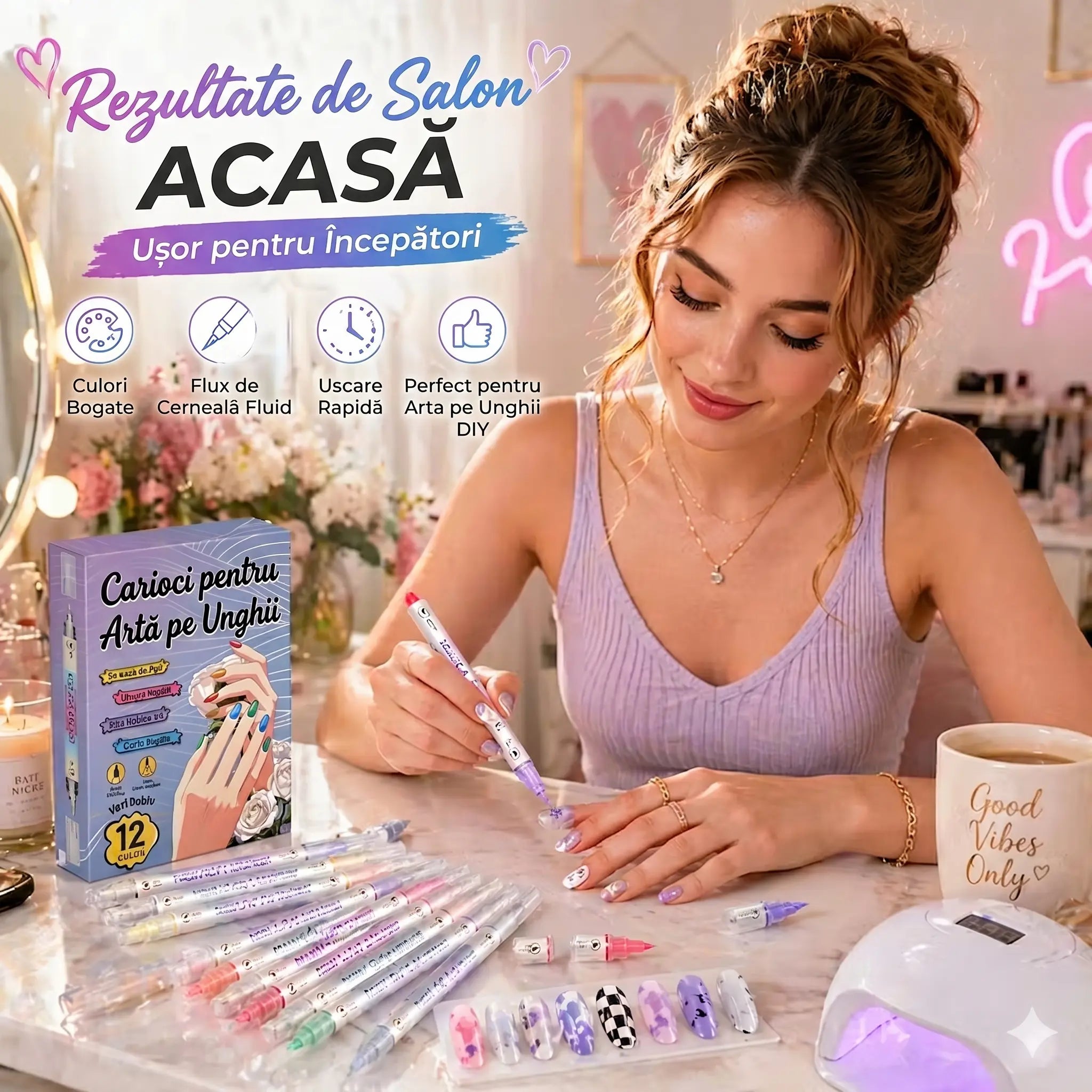 MagicNails™ – Carioci pentru Unghii