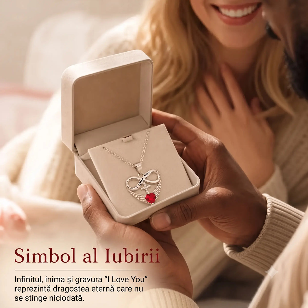 EternalLove™ – Colier Simbolul Iubirii și Credinței