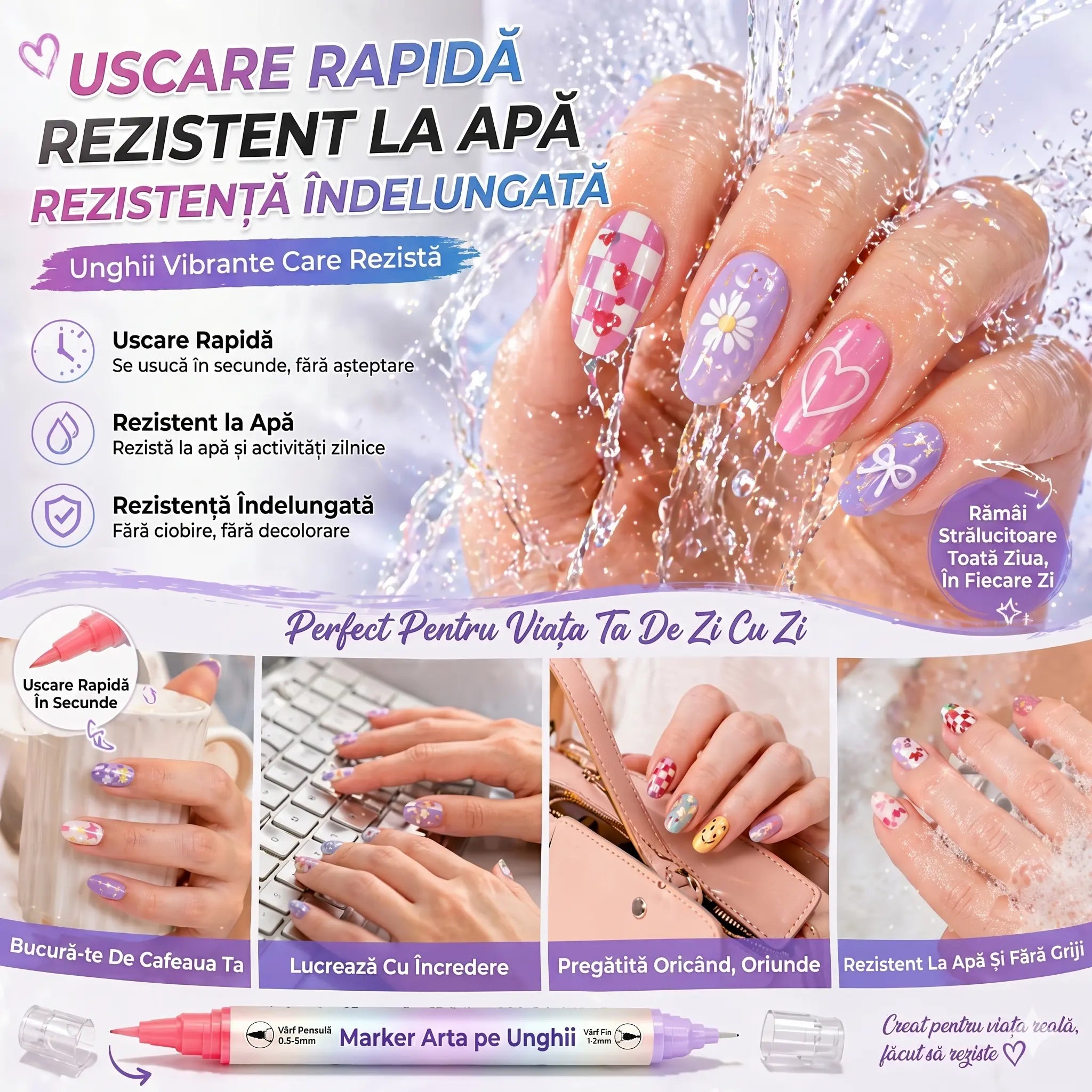MagicNails™ – Carioci pentru Unghii