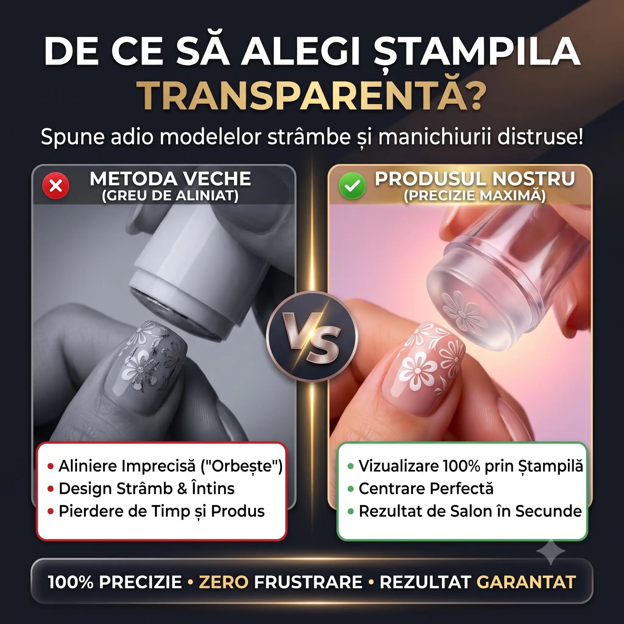 NailStamp™ - Secretul unghiilor perfecte făcute acasă