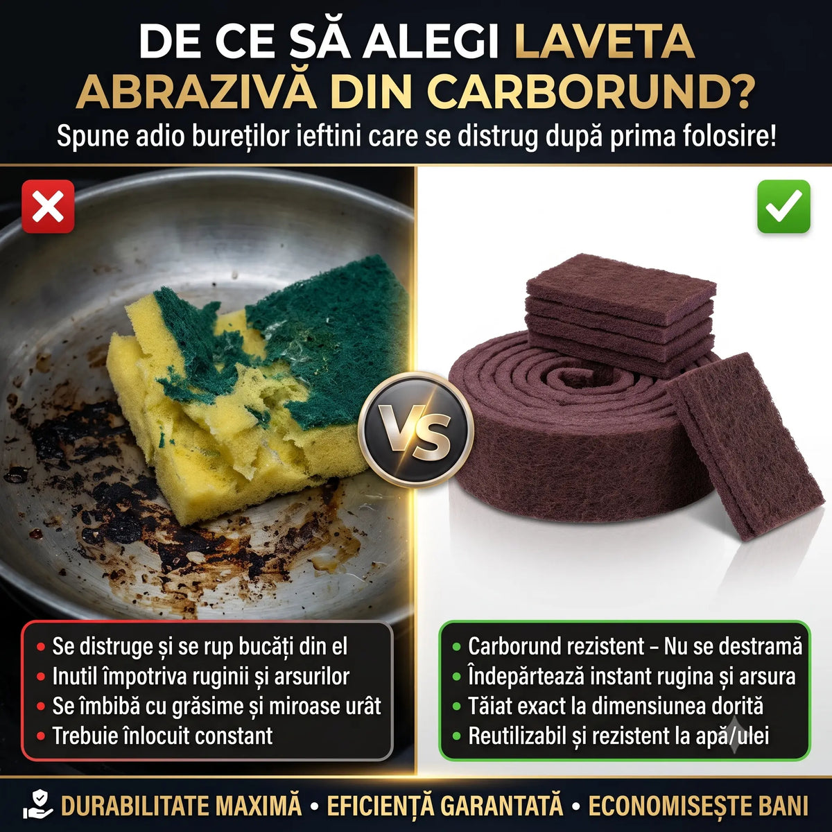 EasyScrub™ – Rola Abrazivă Fără Efort