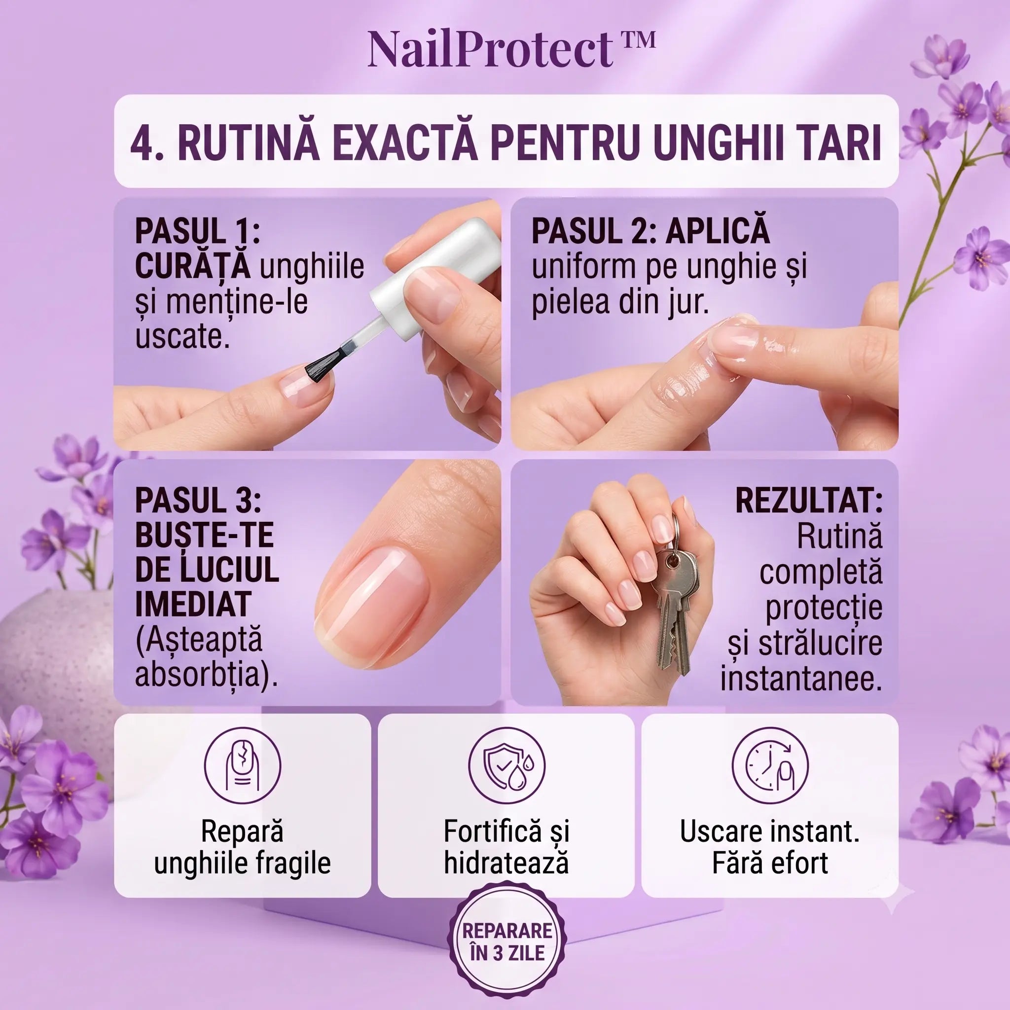 NailProtect™ - Ulei reparator pentru unghii și cuticule