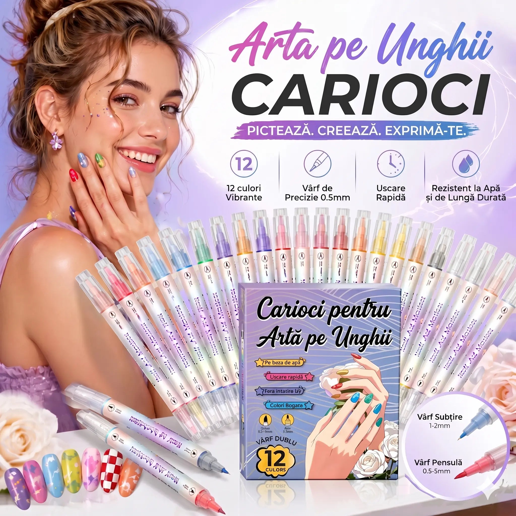 MagicNails™ – Carioci pentru Unghii