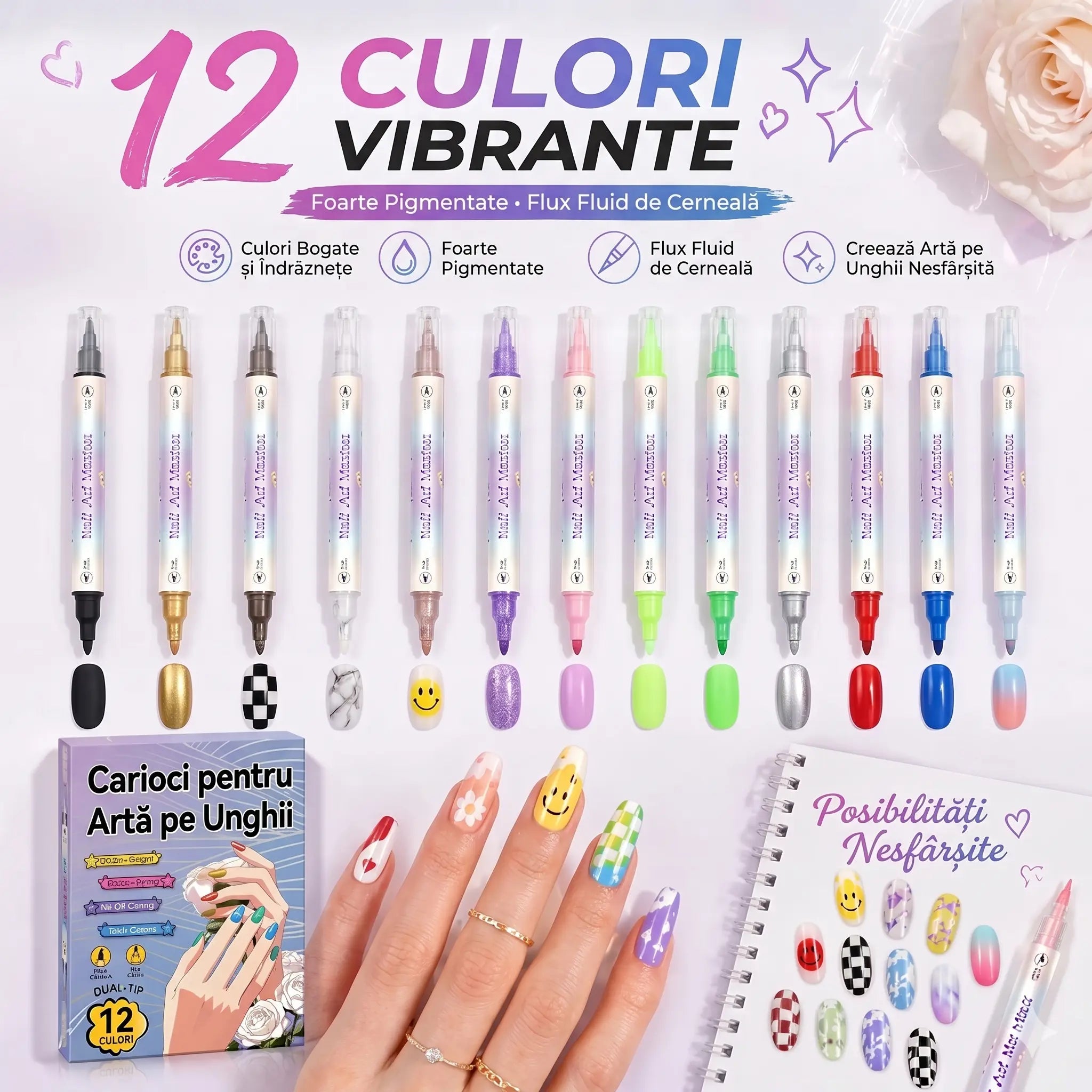 MagicNails™ – Carioci pentru Unghii