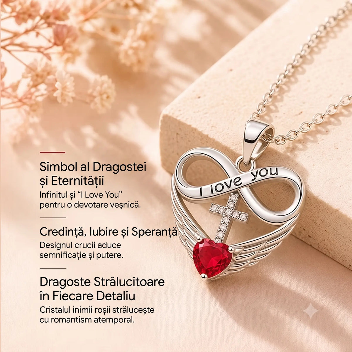 EternalLove™ – Colier Simbolul Iubirii și Credinței