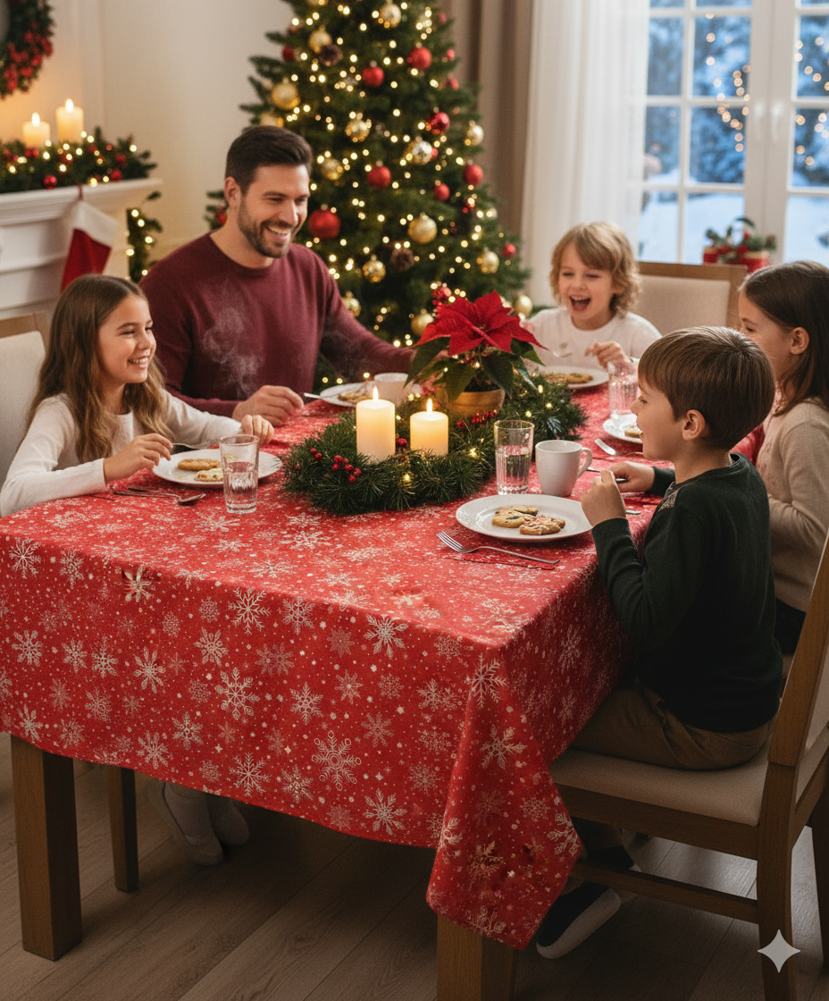 Față de masă decorativă de Crăciun