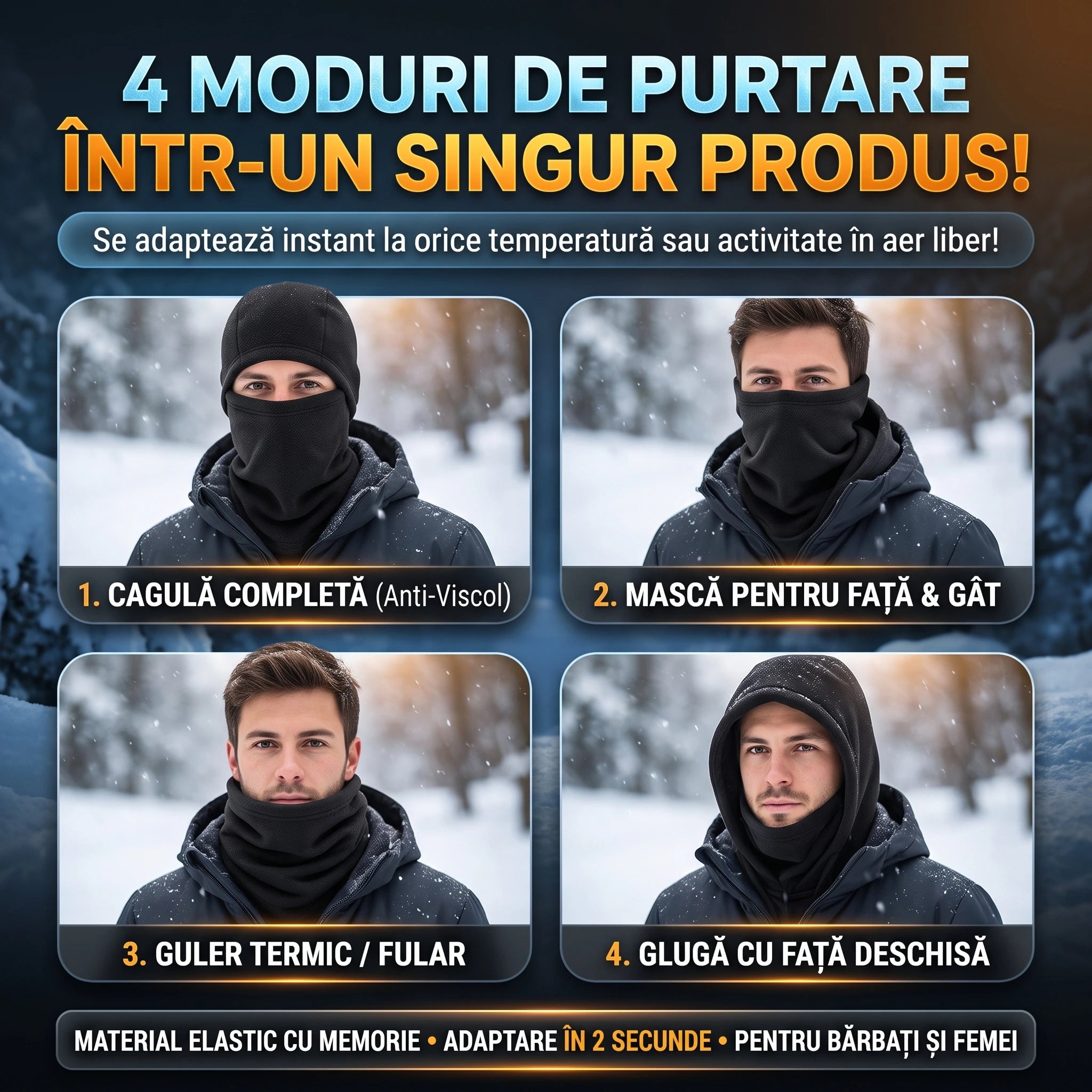 ThermoShield™ - Scapă de frig în 2 secunde