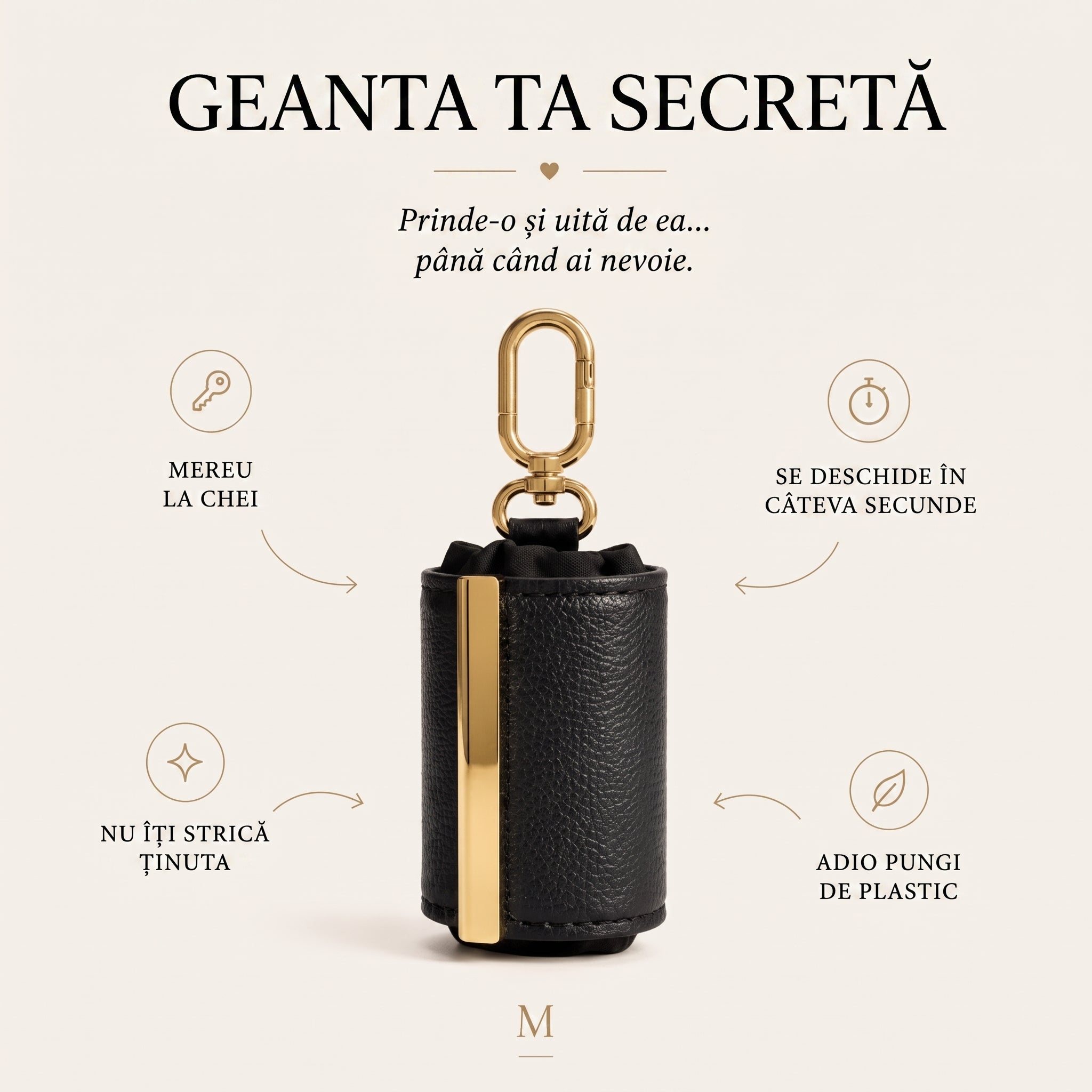 PocketBag™ - Geanta Pliabilă cu Prindere Tip Breloc