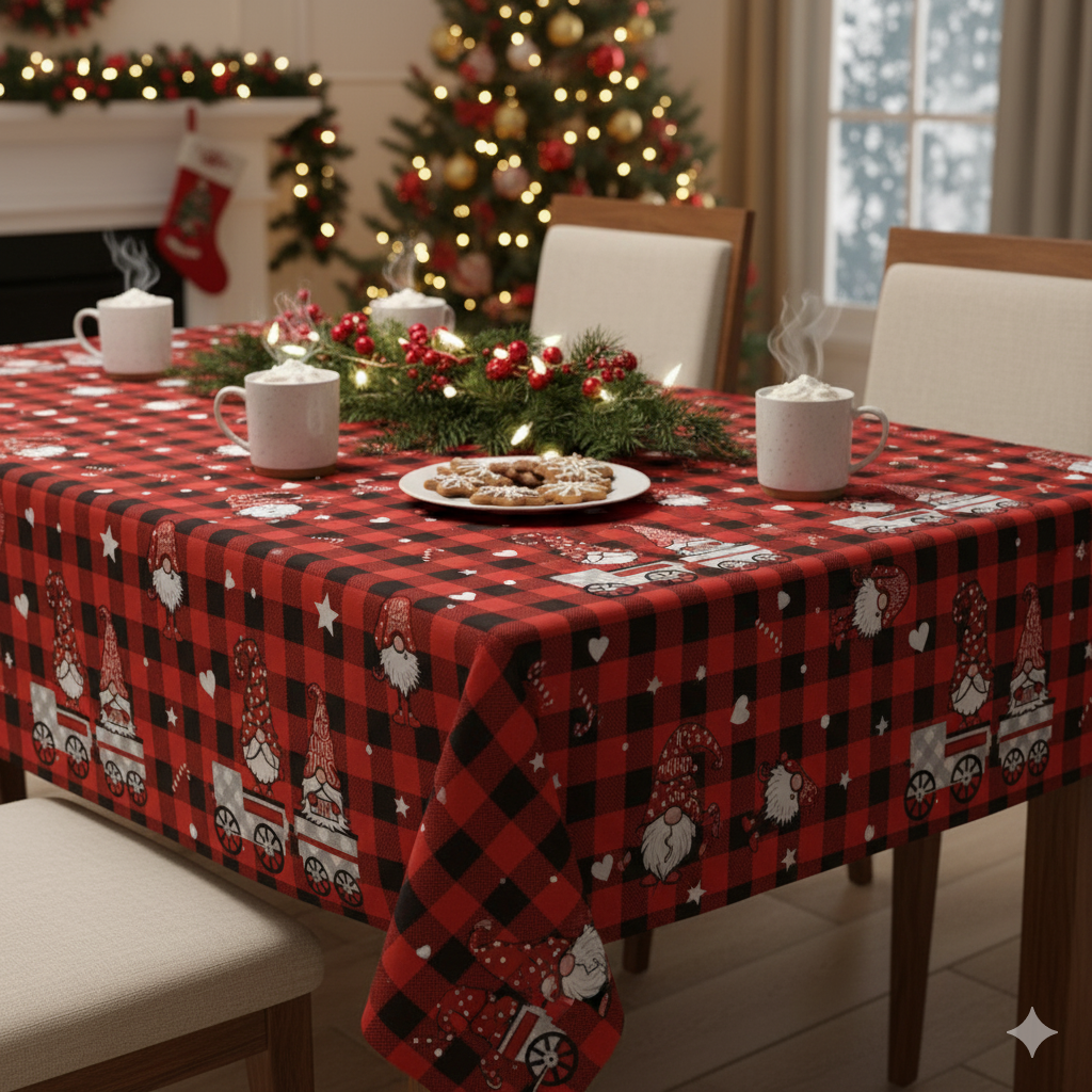 Față de masă decorativă de Crăciun