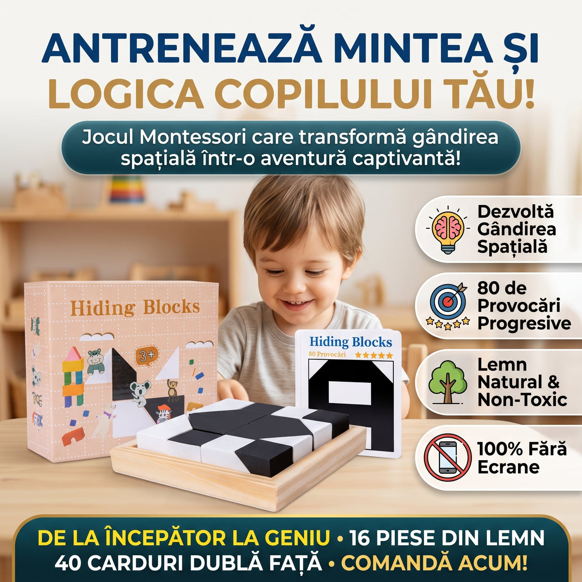 LogicMaster™ – Antrenează Mintea Fără Ecrane