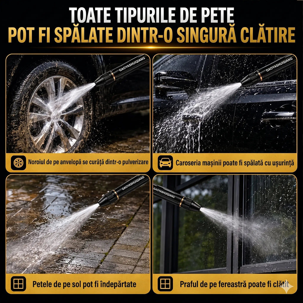 PowerJet™ – Transformă-ți furtunul într-un hidrojet