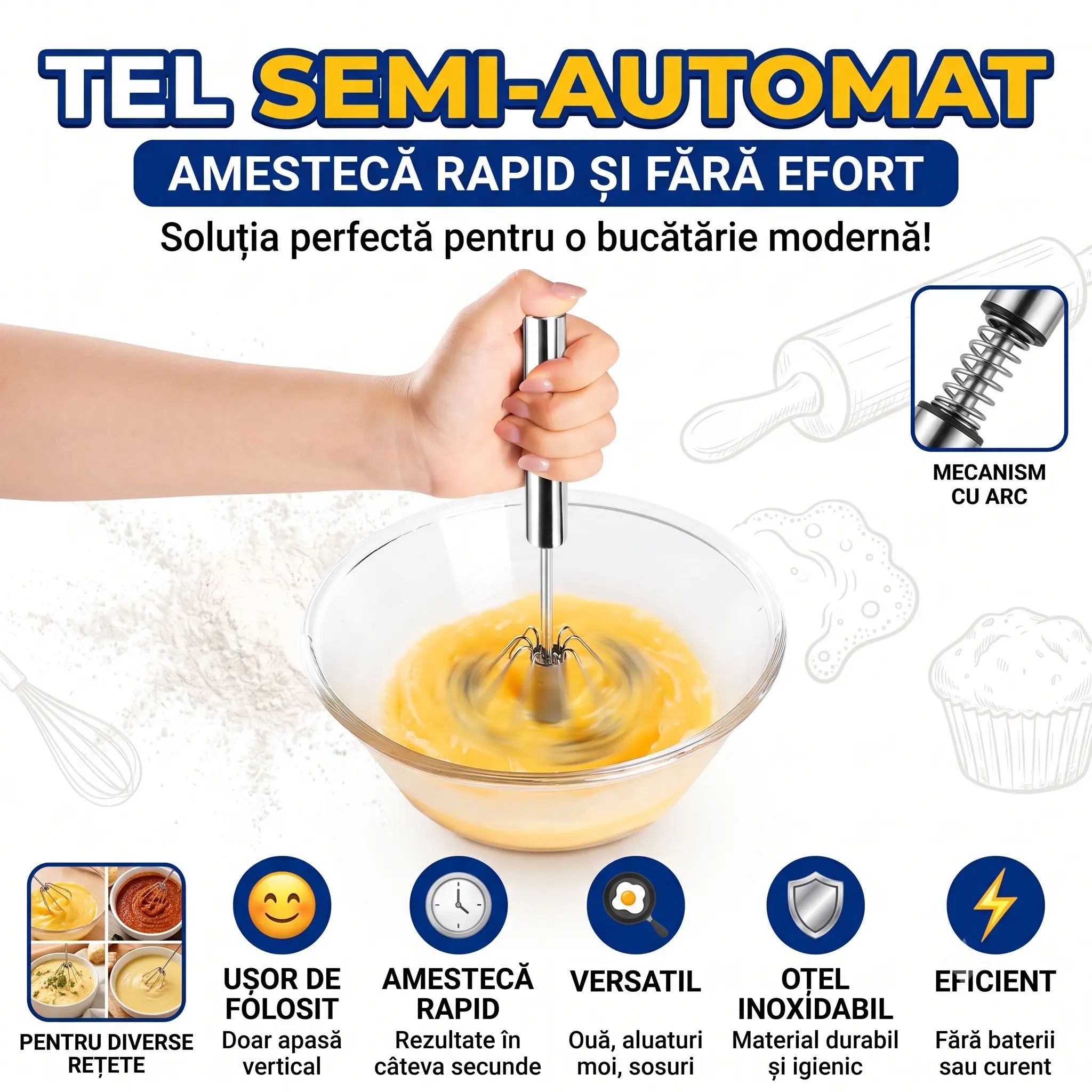 EasyMix™ - Tel semi-automat zero efort