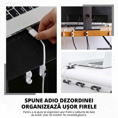 CableFixer™ - organizator pentru cabluri