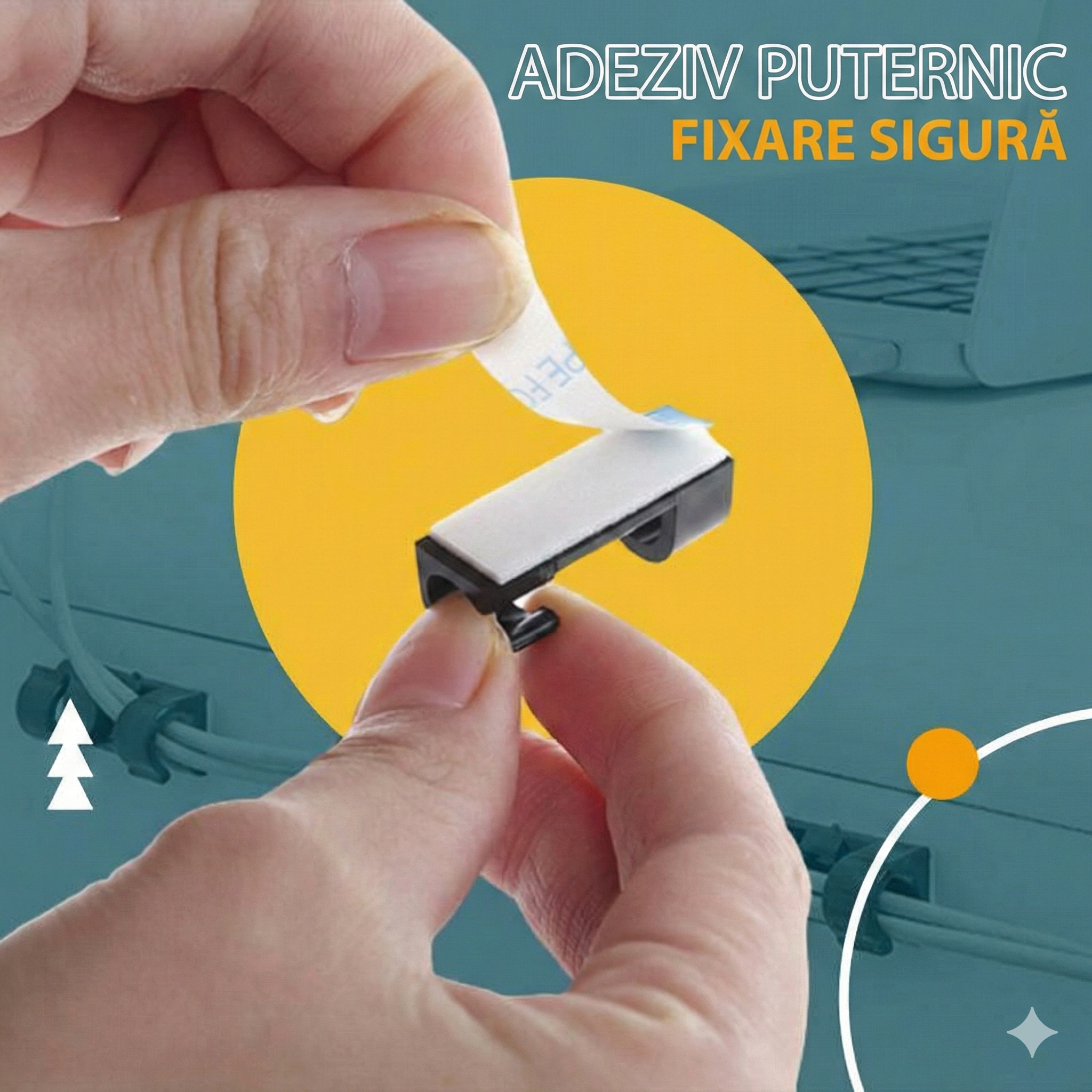 CableFixer™ - organizator pentru cabluri